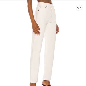 AGOLDE 90s Pinch Waist Jean in Drum, Size 24